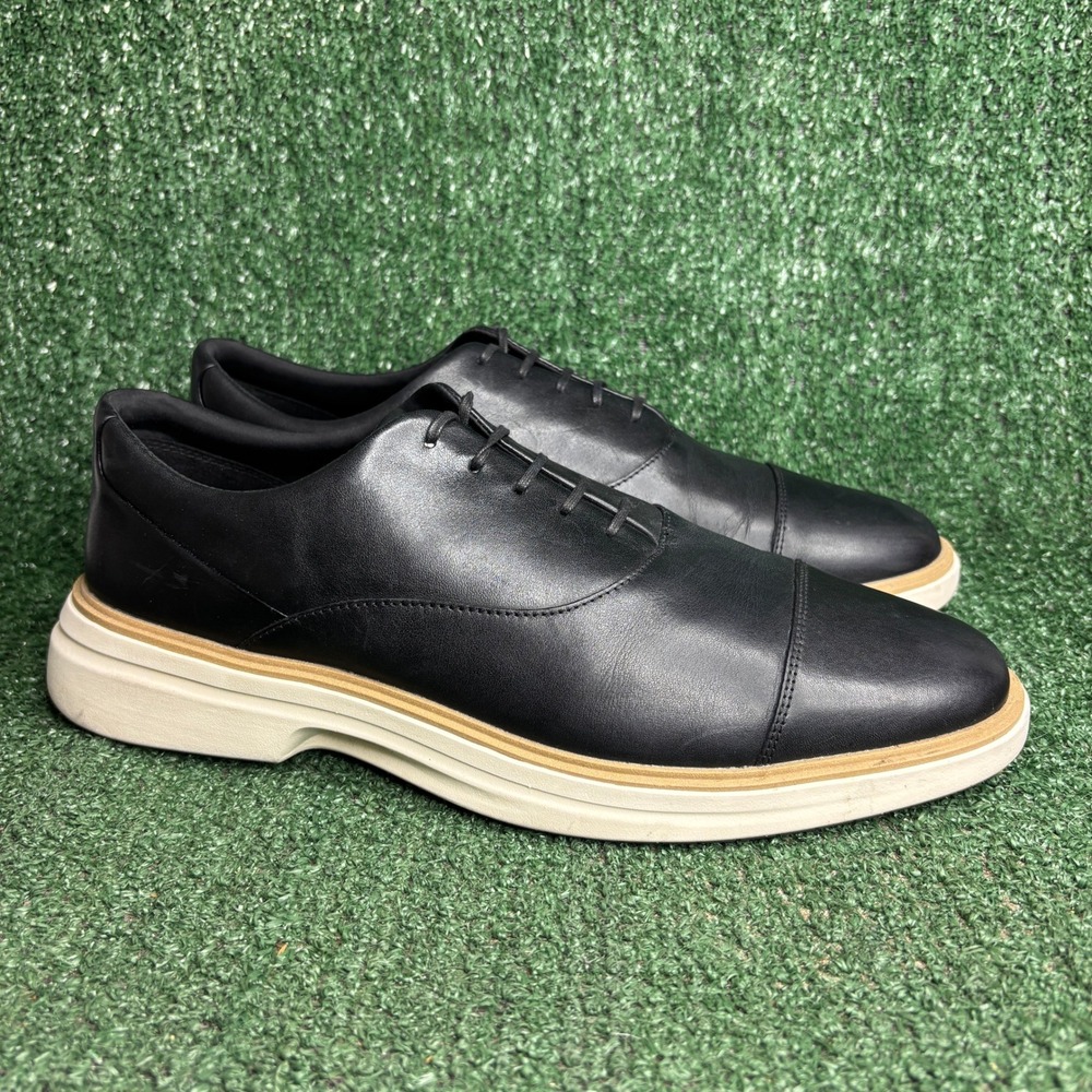 Cole Haan OriginalGrand Cap Toe Oxford Leather Comfort Dress Shoe Black Mens 11M